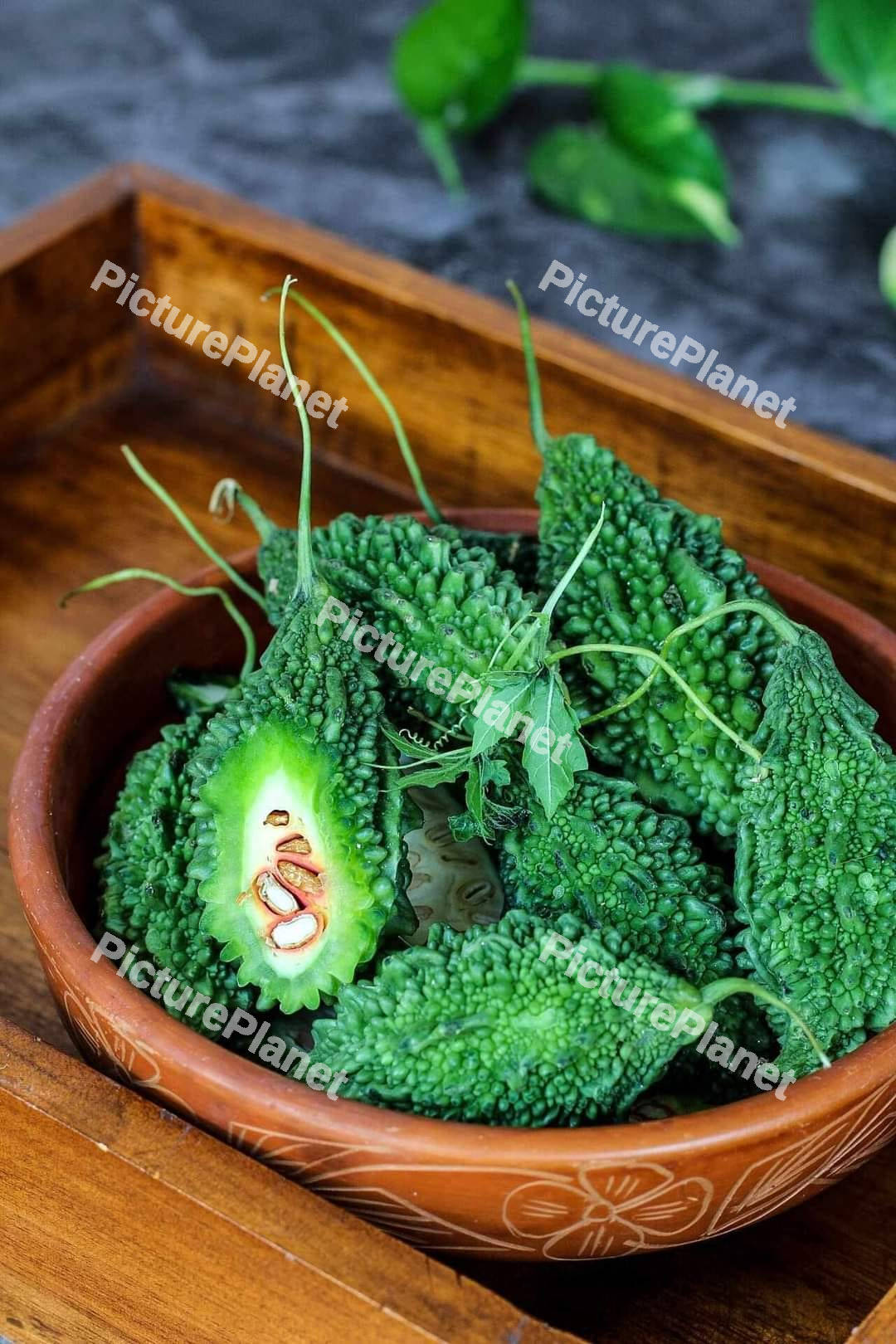 Bitter Melon in a bowl